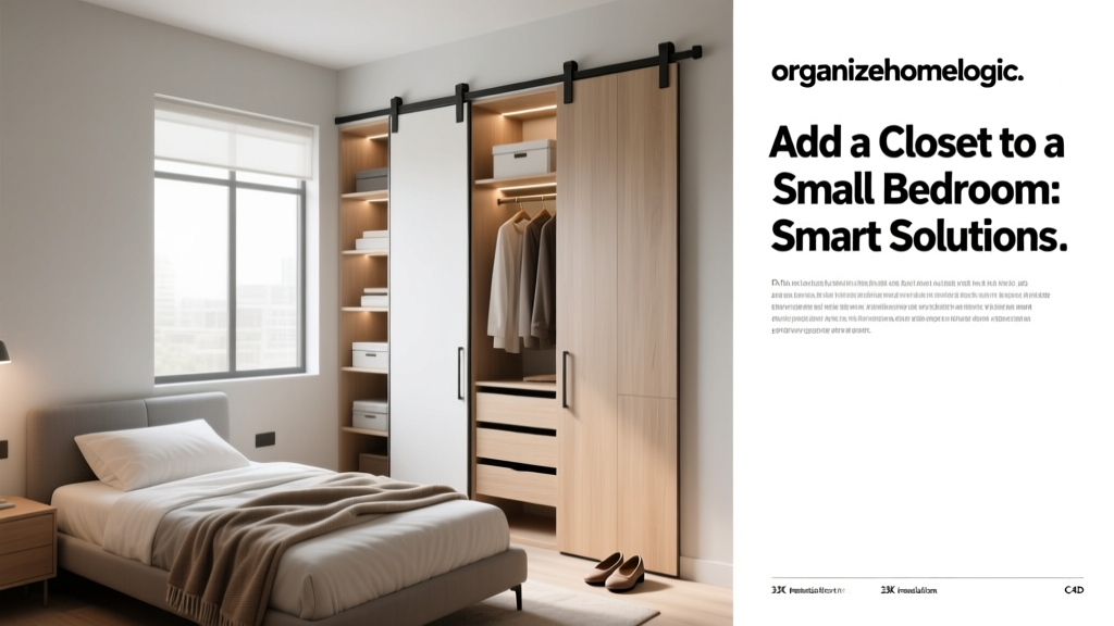 Add a Closet to a Small Bedroom: Smart Solutions