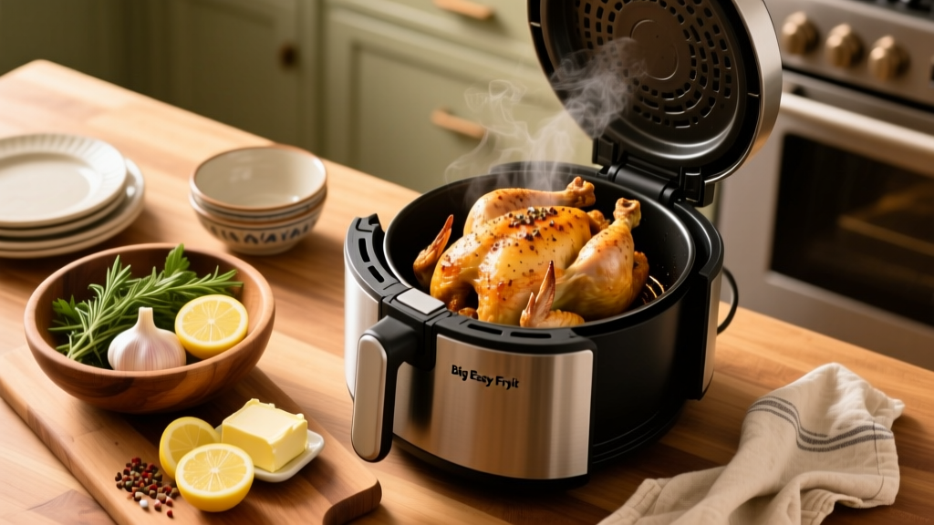How to Cook Whole Chicken in a Big Easy Fryer