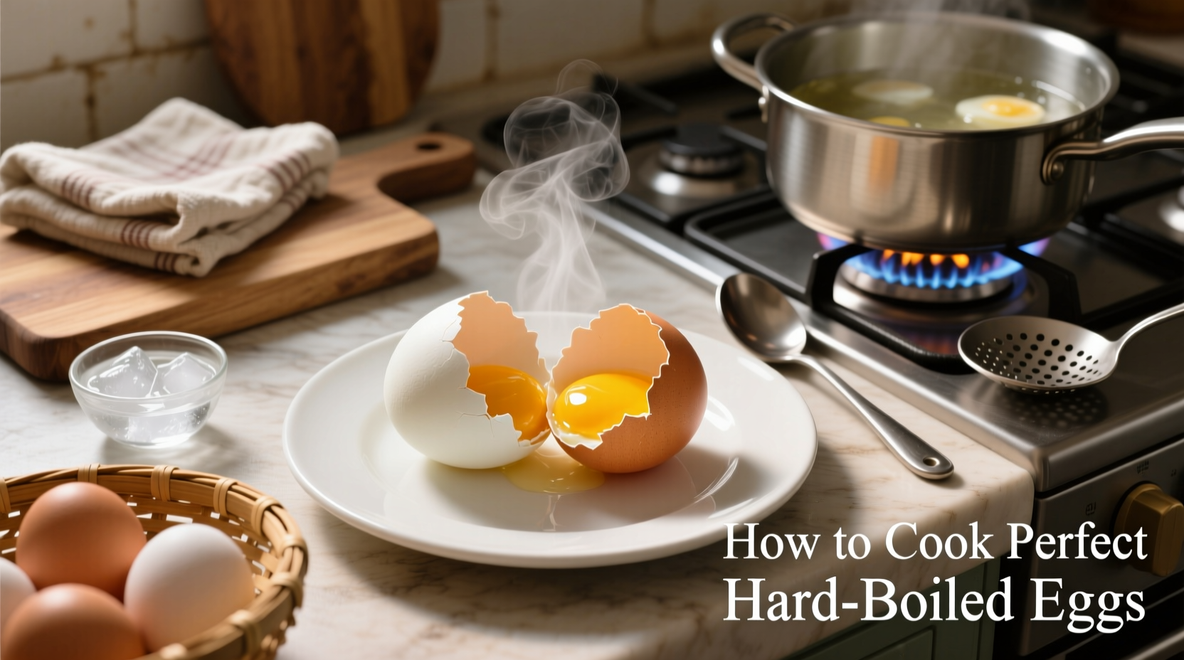 how to cook over hard eggs