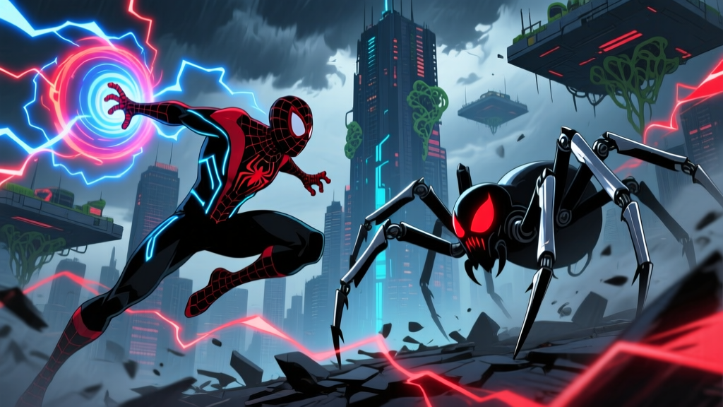 Spider-Man 2099: The Spider-Verse 2099 Power Evolution