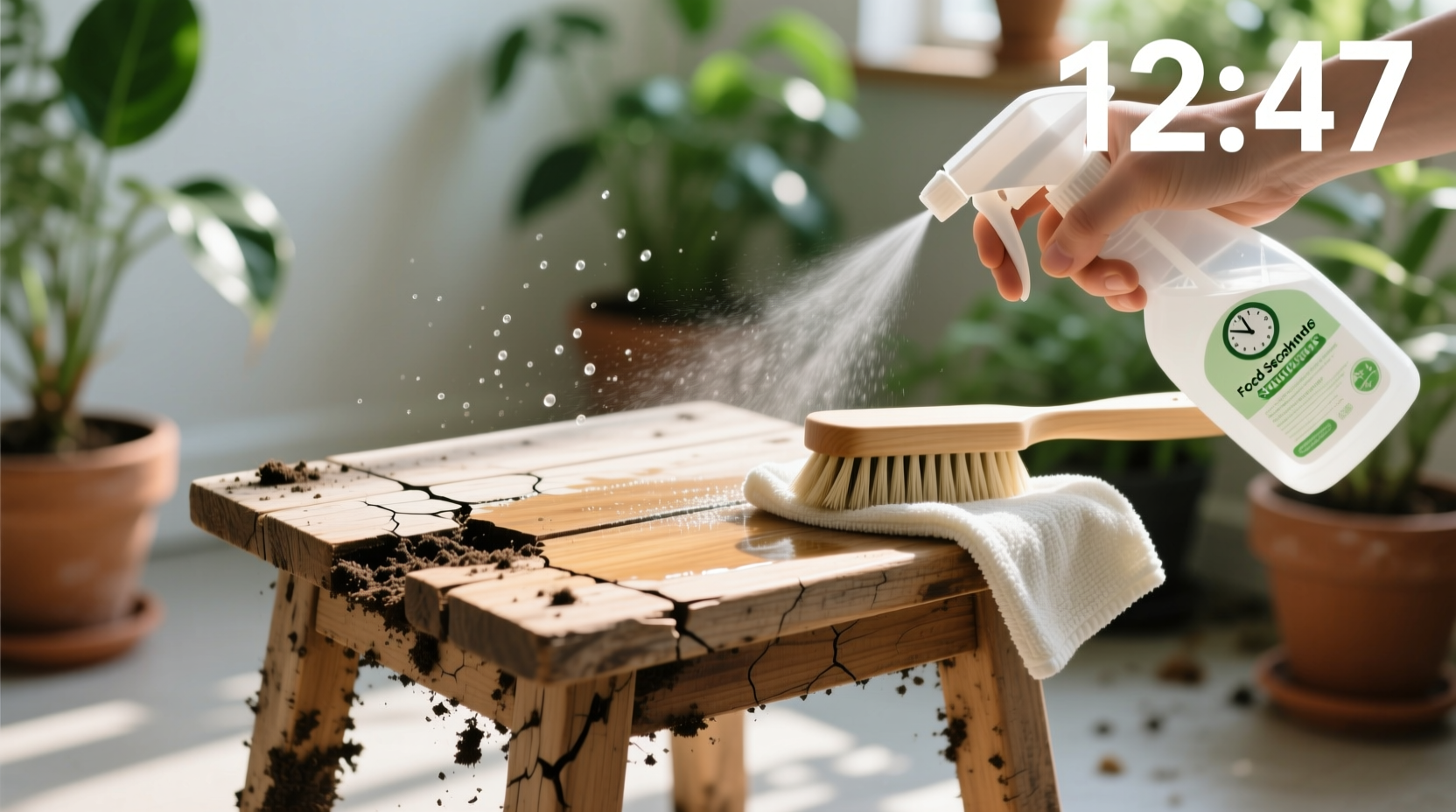 How to Disinfect Secondhand Plant Stands