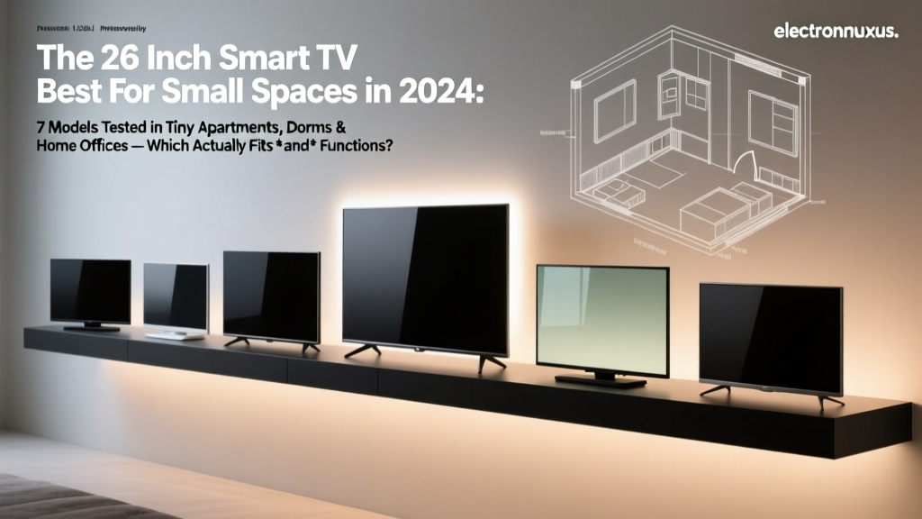 The 26 Inch Smart TV Best For Small Spaces in 2024: 7 Models Tested in Tiny Apartments, Dorms & Home Offices — Which Actually Fits *and* Functions?