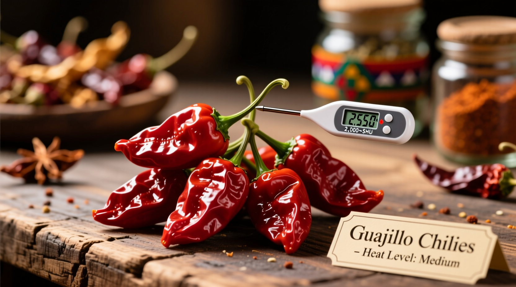 guajillo chilies heat level explained for spice enthusiasts