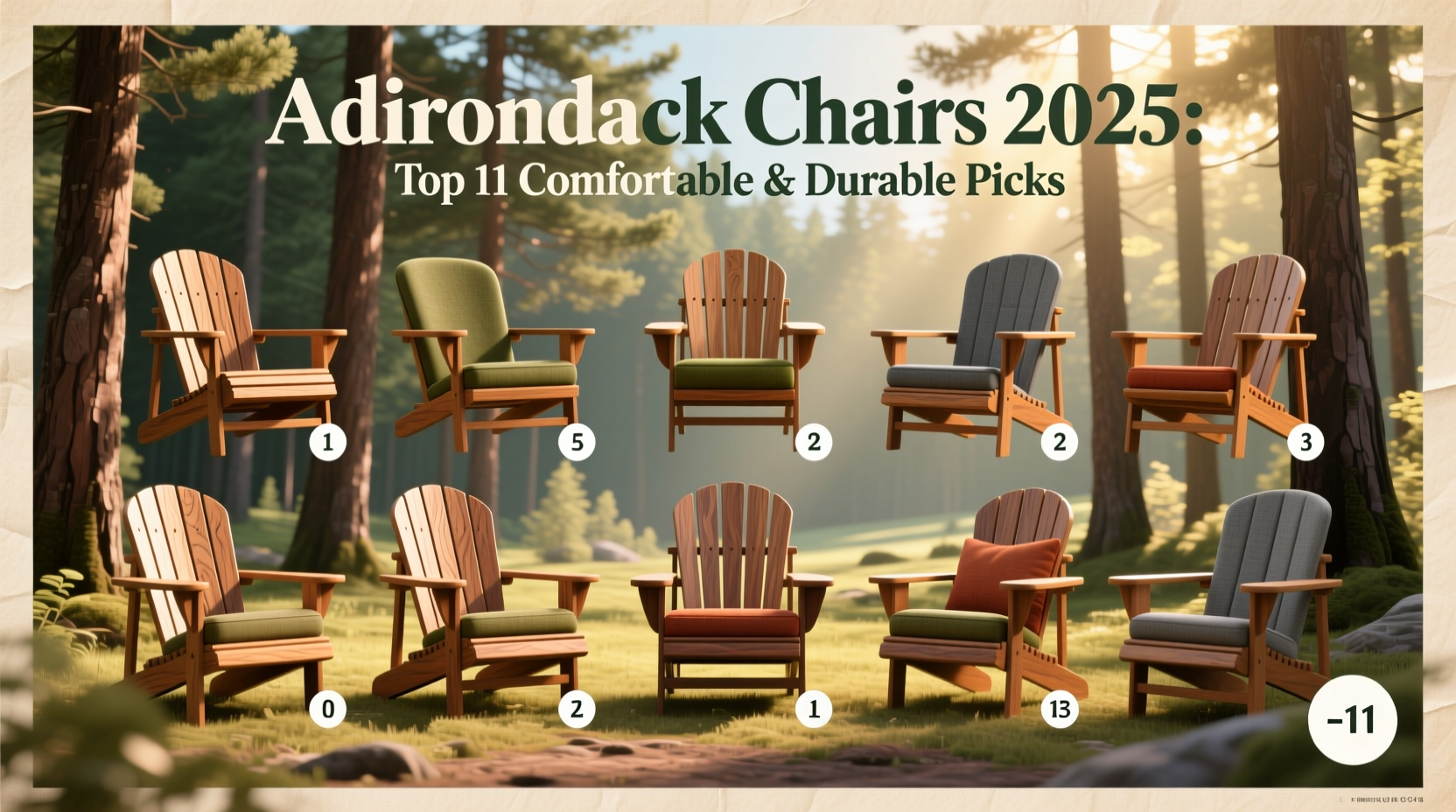 best adirondack chairs