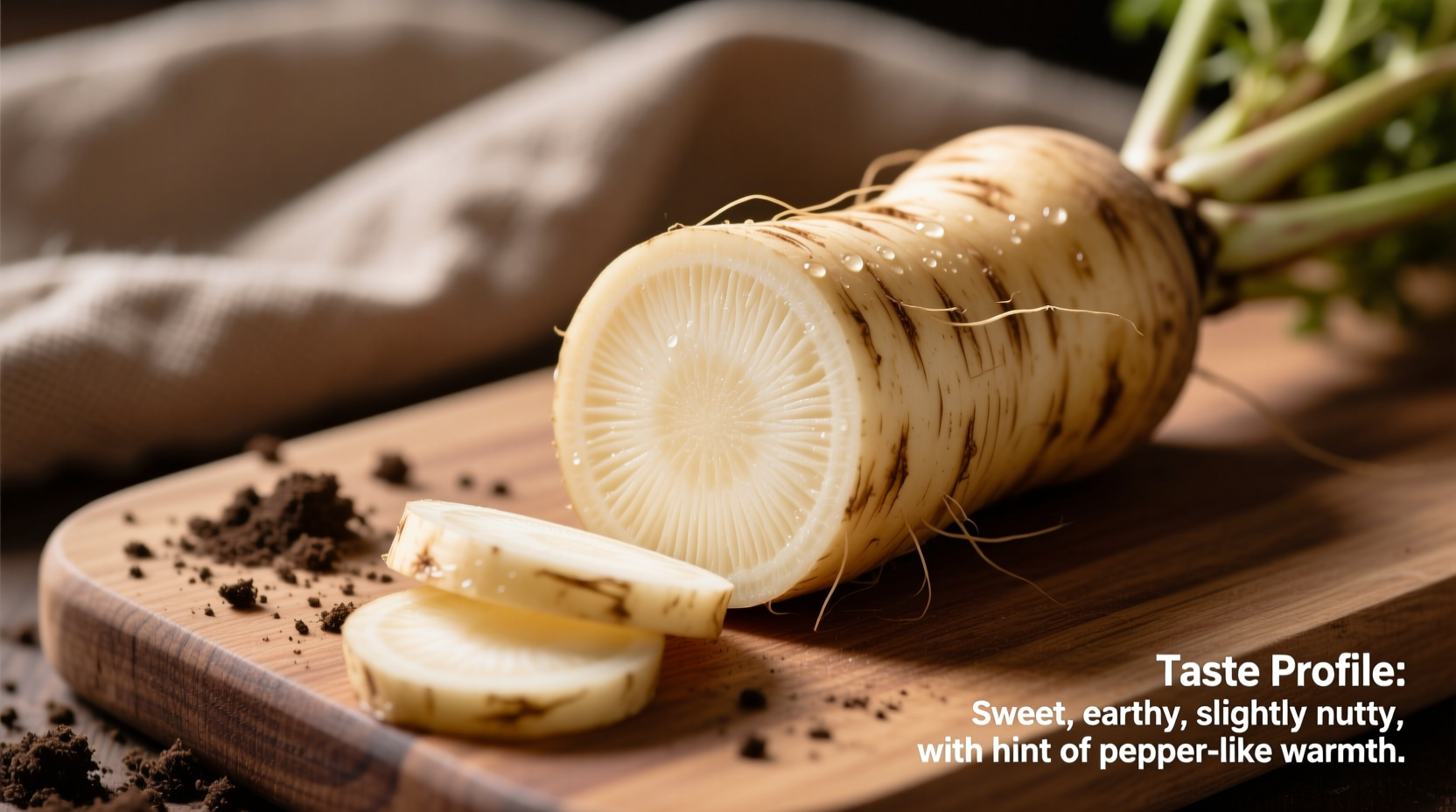 what does parsnip taste like