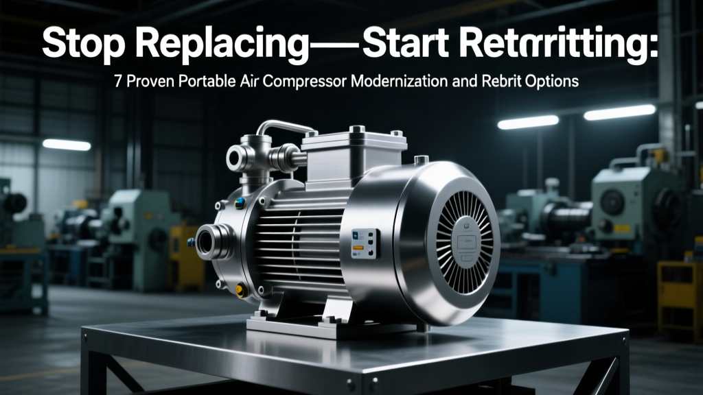Retrofit Portable Air Compressors: Cut Downtime, Save Energy