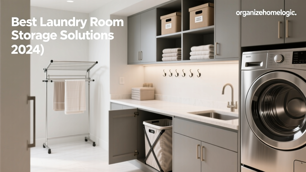Best Laundry Room Storage Solutions (2024)