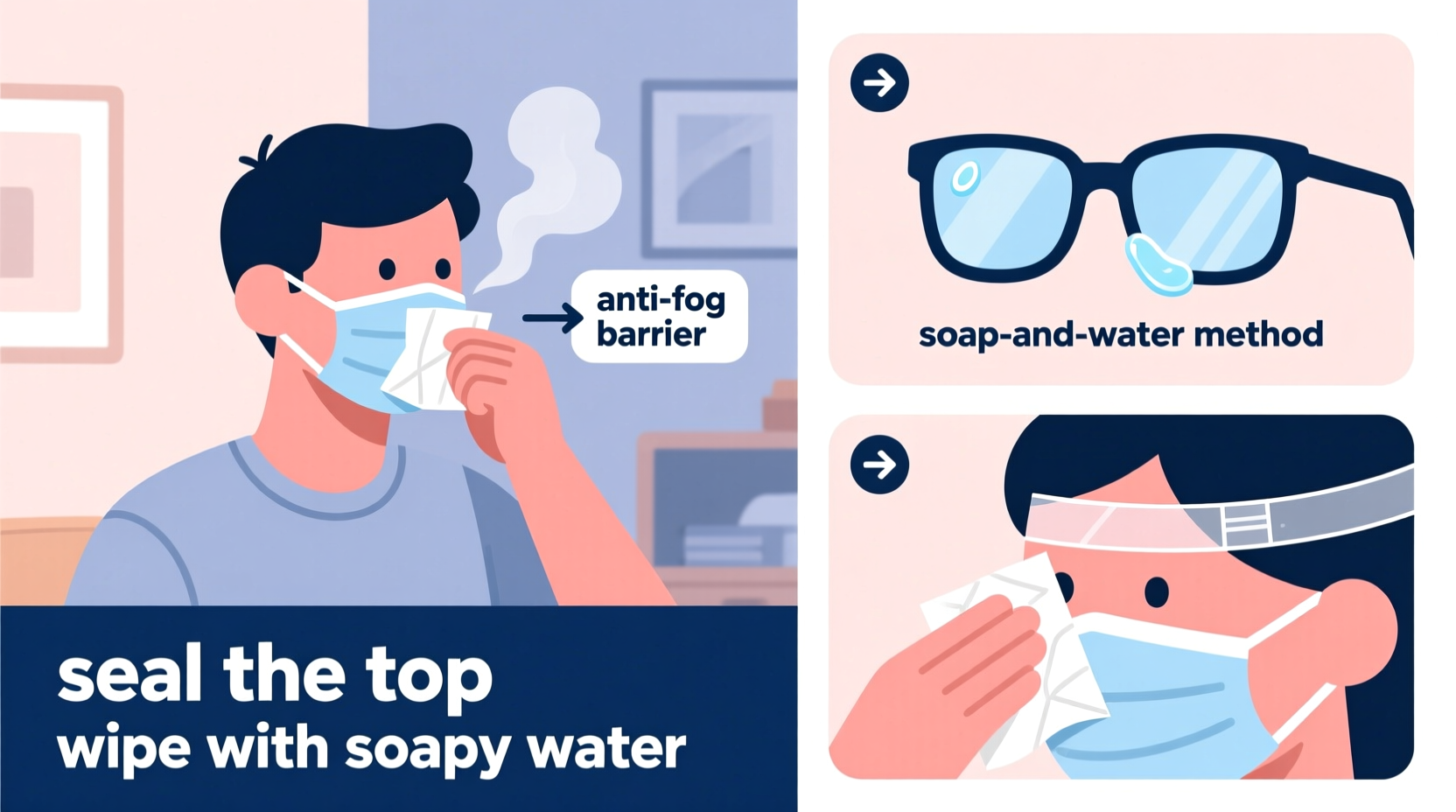 how to prevent foggy glasses when wearing a mask simple tricks that work