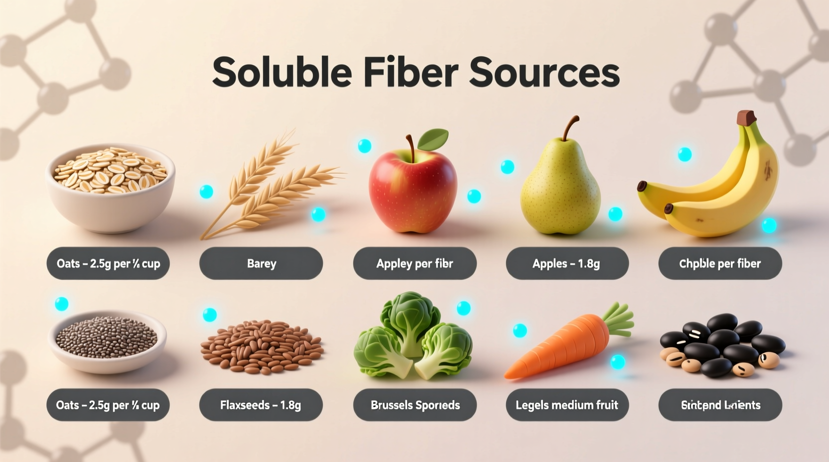 what foods have soluble fiber