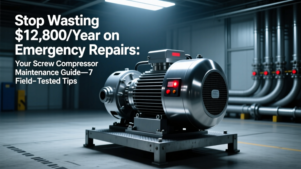 Screw Compressor Maintenance: 7 Field-Tested Steps