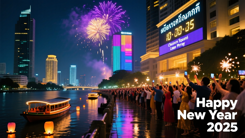 New Year’s Eve in Bangkok: Rooftop Fireworks, Street Festivals, and Local Traditions Beyond the Tourist Glow