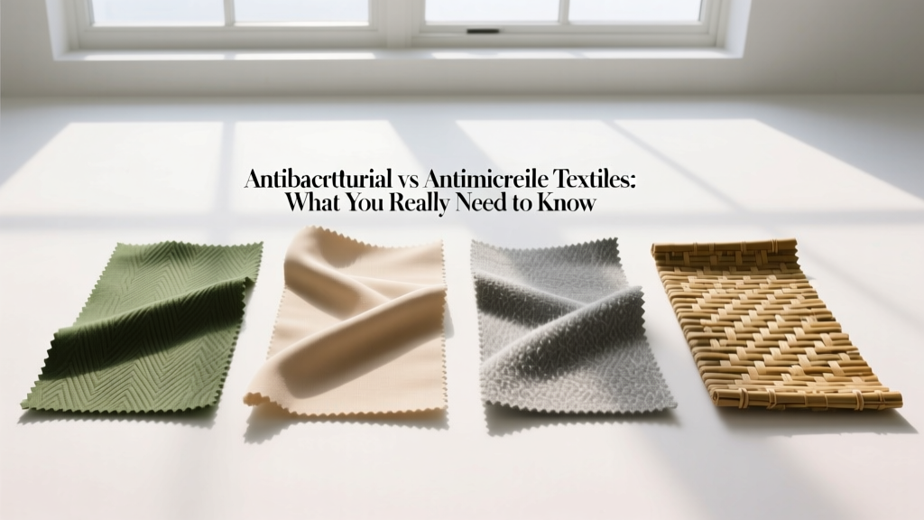 Antibacterial vs Antimicrobial Textiles: What You Really Need to Know