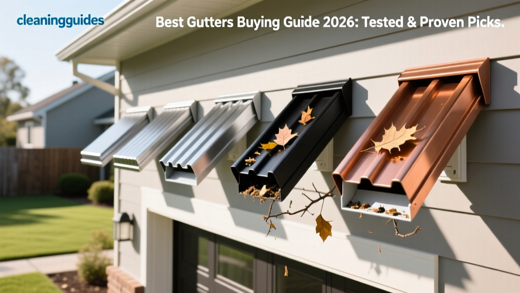 Best Gutters Buying Guide 2026: Tested & Proven Picks