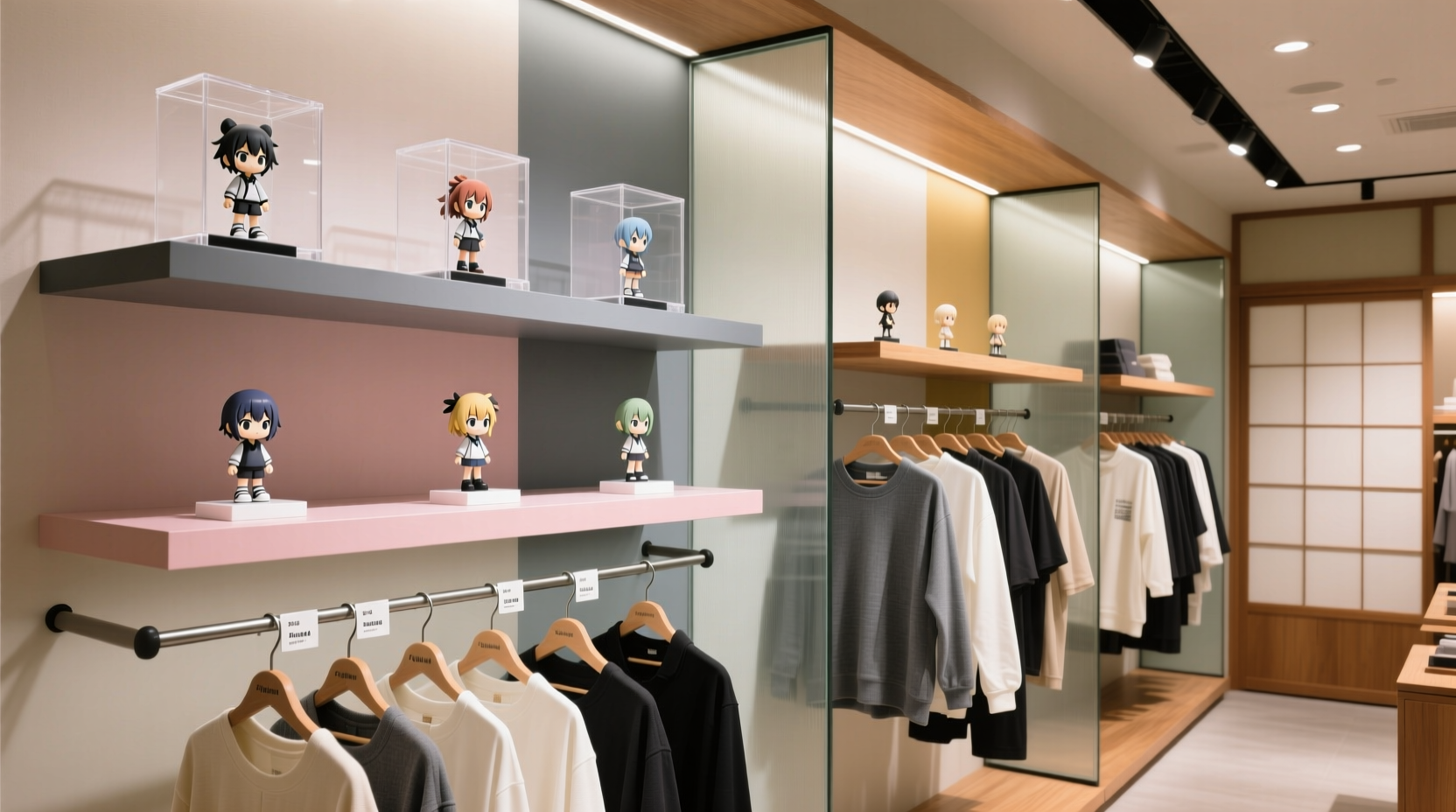 closet organization tips for anime figures clothes