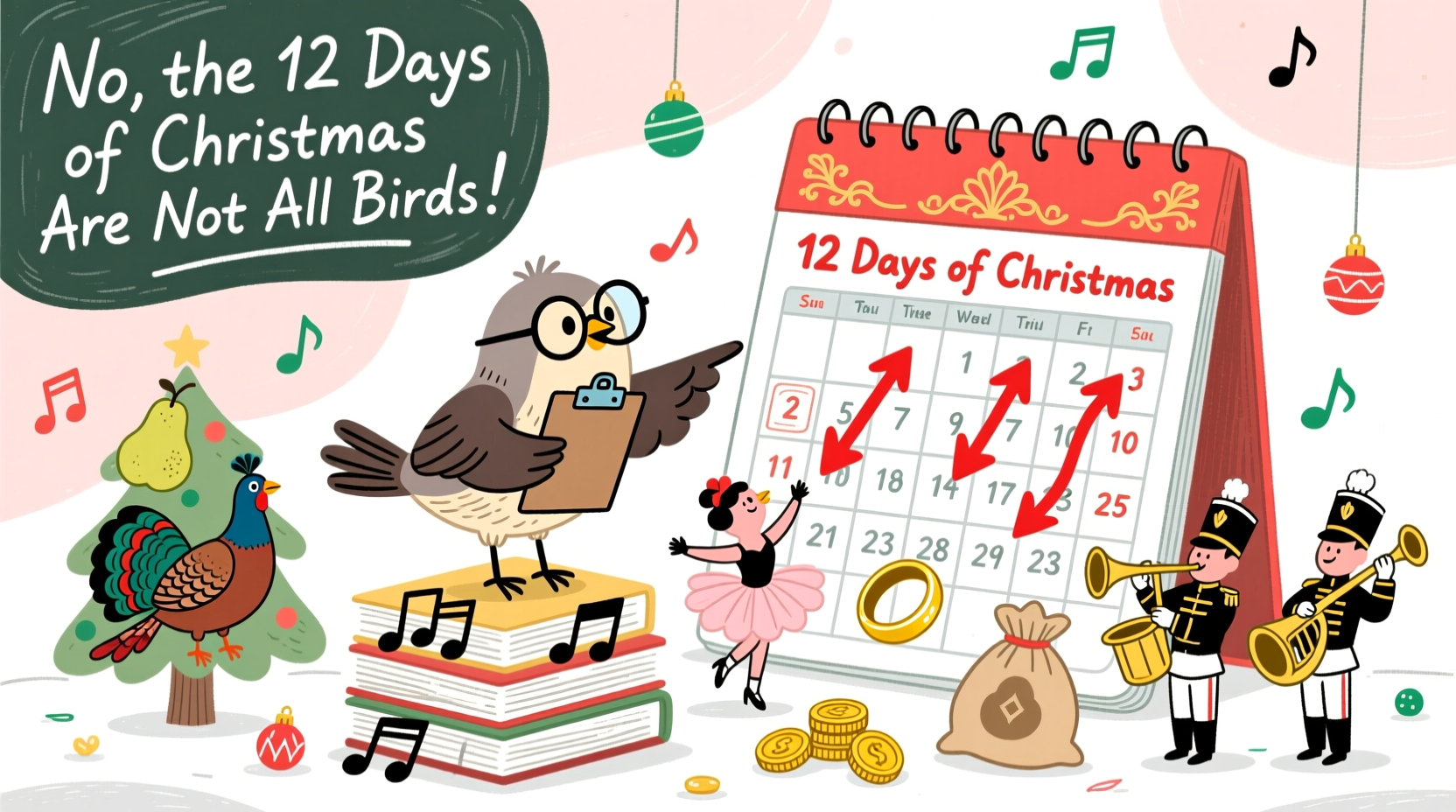 are the 12 days of christmas all birds