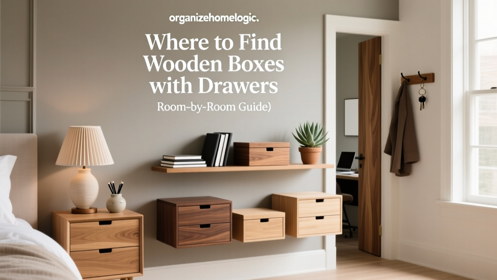 Where to Find Wooden Boxes with Drawers (Room-by-Room Guide)