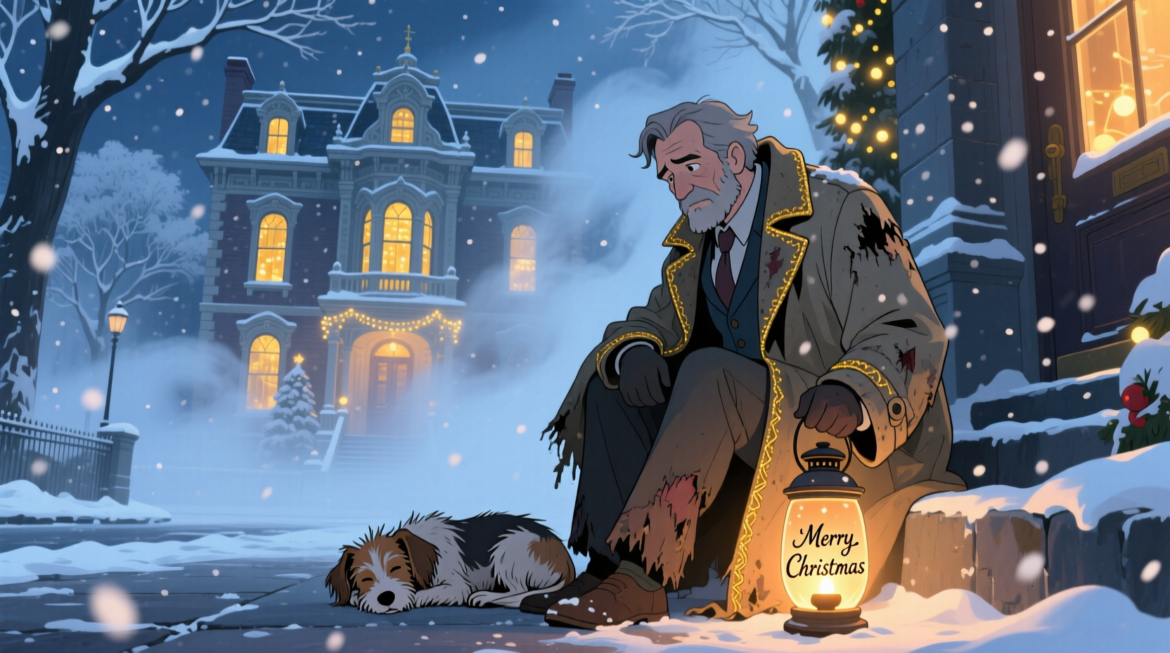 a homeless billionaire husband for christmas