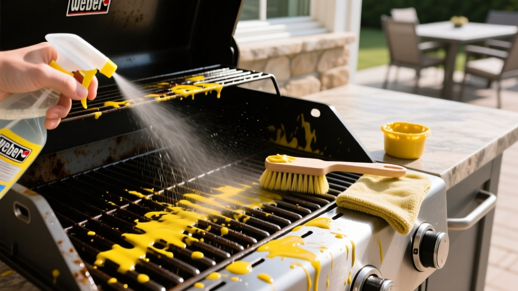 Tested: How to Get Mustard Out of Outdoor Grill Fast