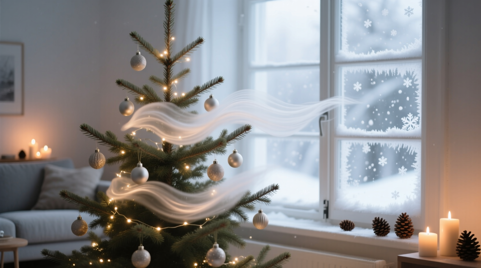 how to add subtle motion to your christmas tree without motorized parts or noise