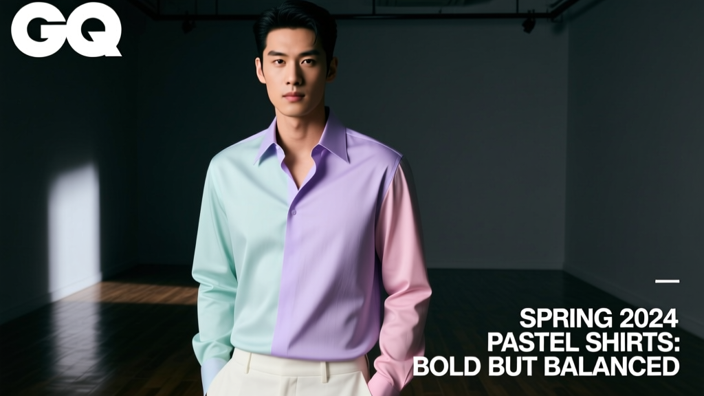 Spring 2024 Pastel Shirts: Bold but Balanced