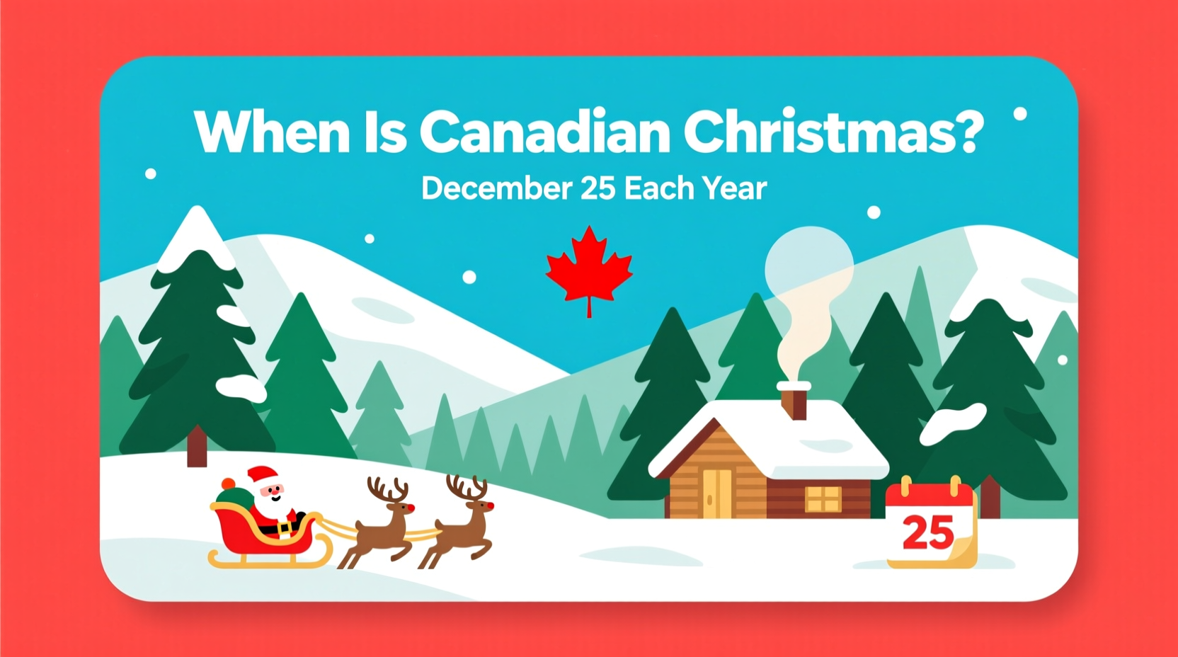 when is canadian christmas