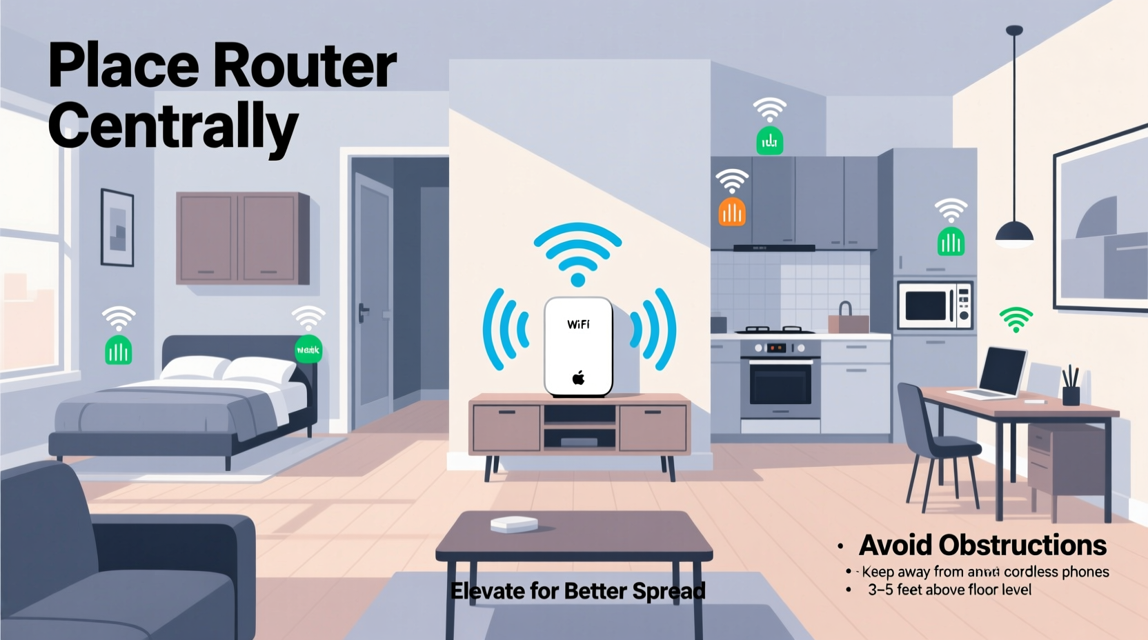 how to optimize your router placement for full home coverage
