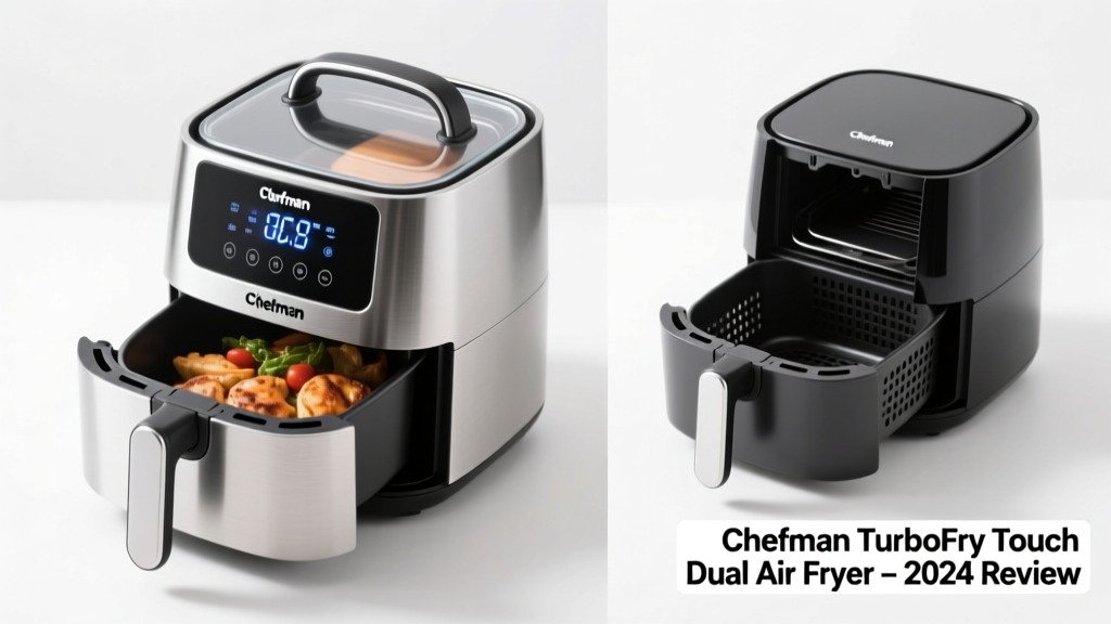 Chefman TurboFry Touch Dual Air Fryer Review