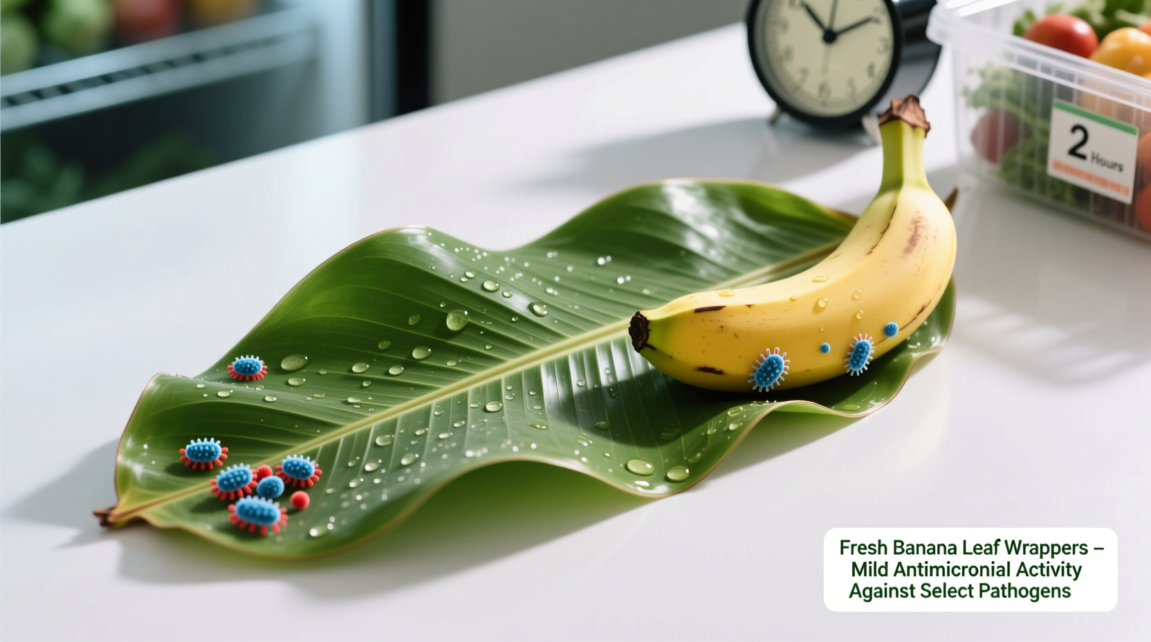 banana leaf wrappers antimicrobial truths