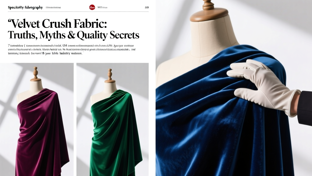 Velvet Crush Fabric: Truths, Myths & Quality Secrets