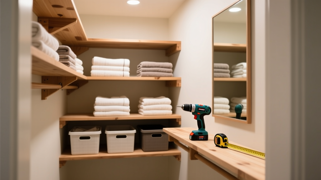 How to Build Shelves in a Small Closet (Step-by-Step)