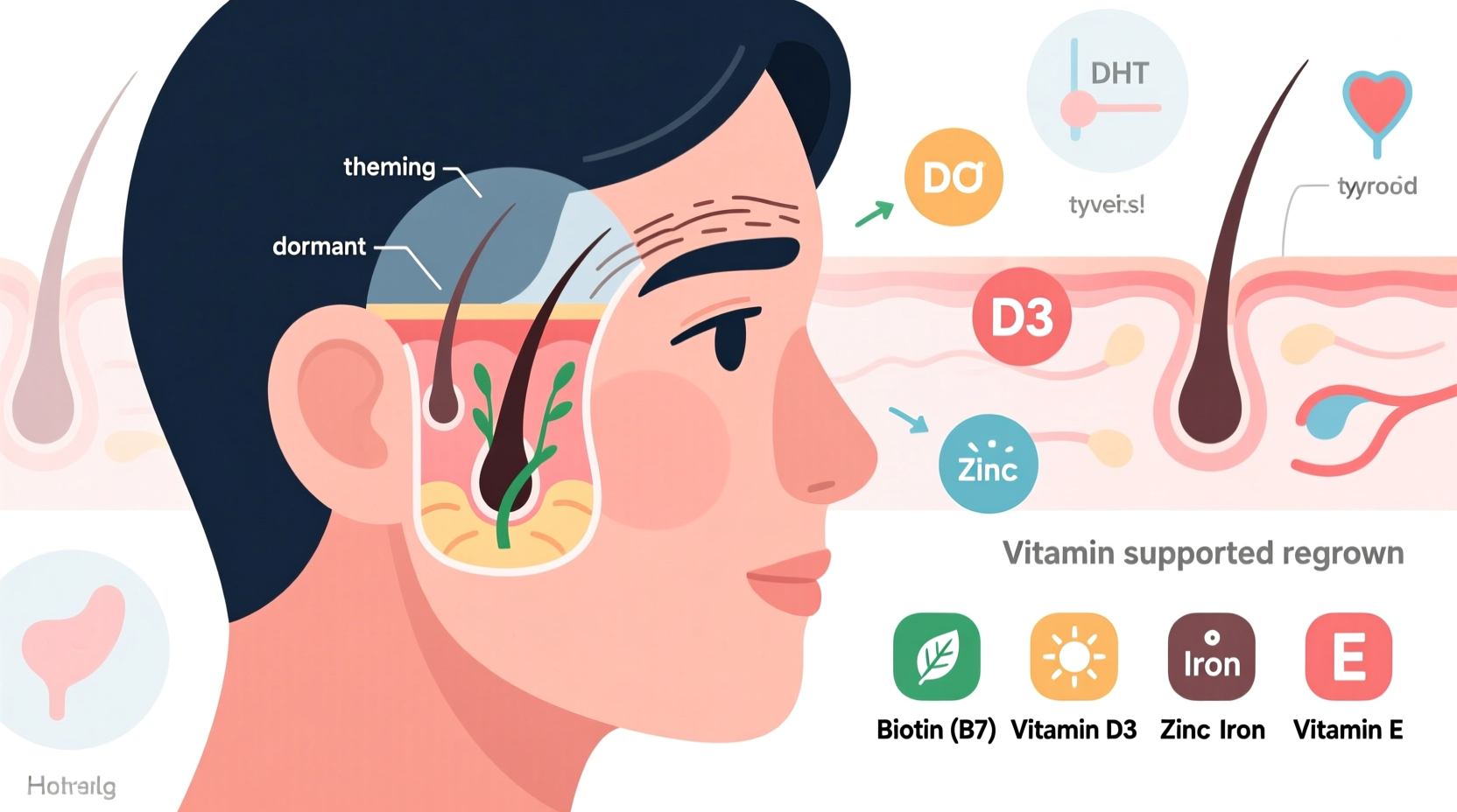 why are my eyebrows thinning and what vitamins actually help regrowth