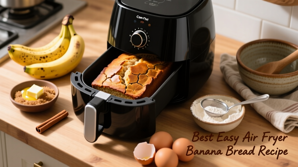Best Easy Air Fryer Banana Bread Recipe
