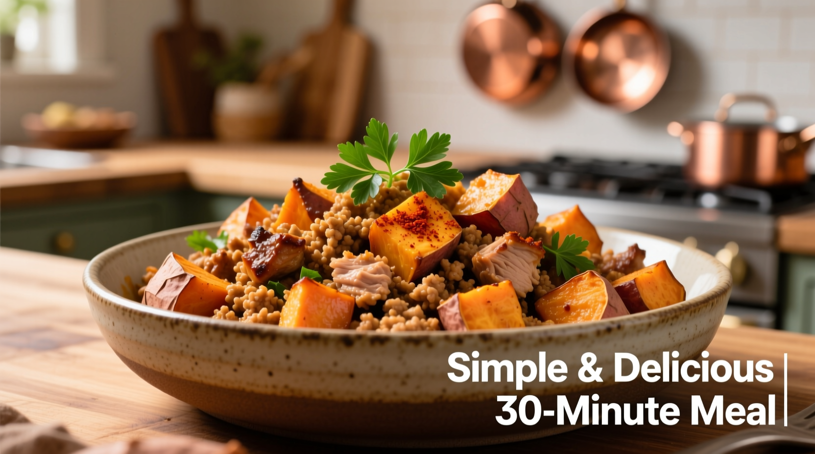 Ground Turkey Sweet Potato Recipe: Healthy 30-Min Dinner