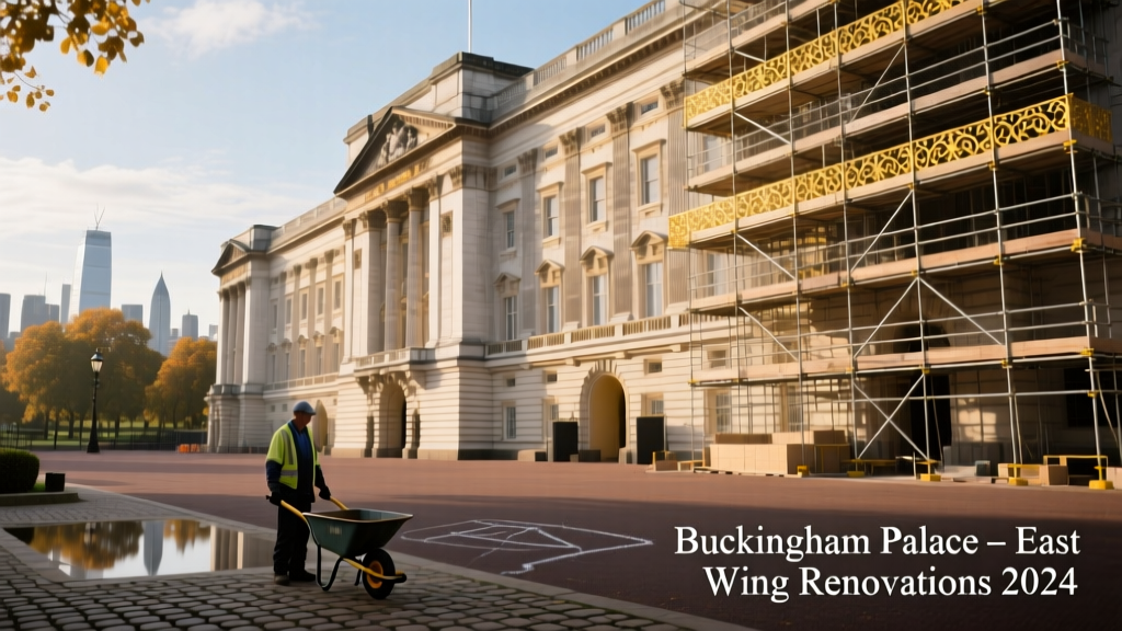 Buckingham Palace East Wing Renovations: A Decade-Long Restoration of Royal Infrastructure