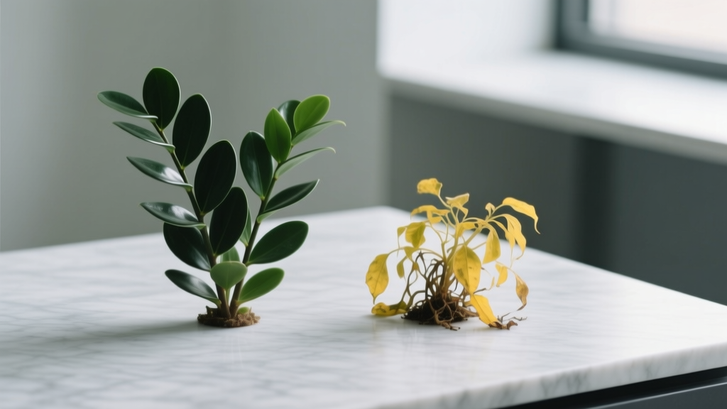 ZZ Plant Propagation: Fix Yellow Leaves First