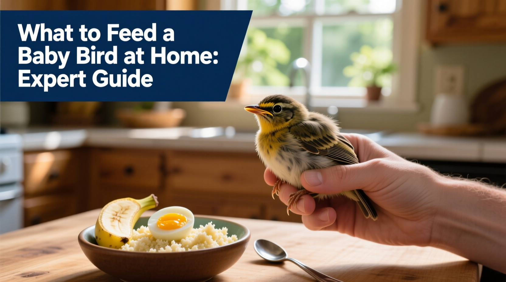 what to feed a baby bird at home
