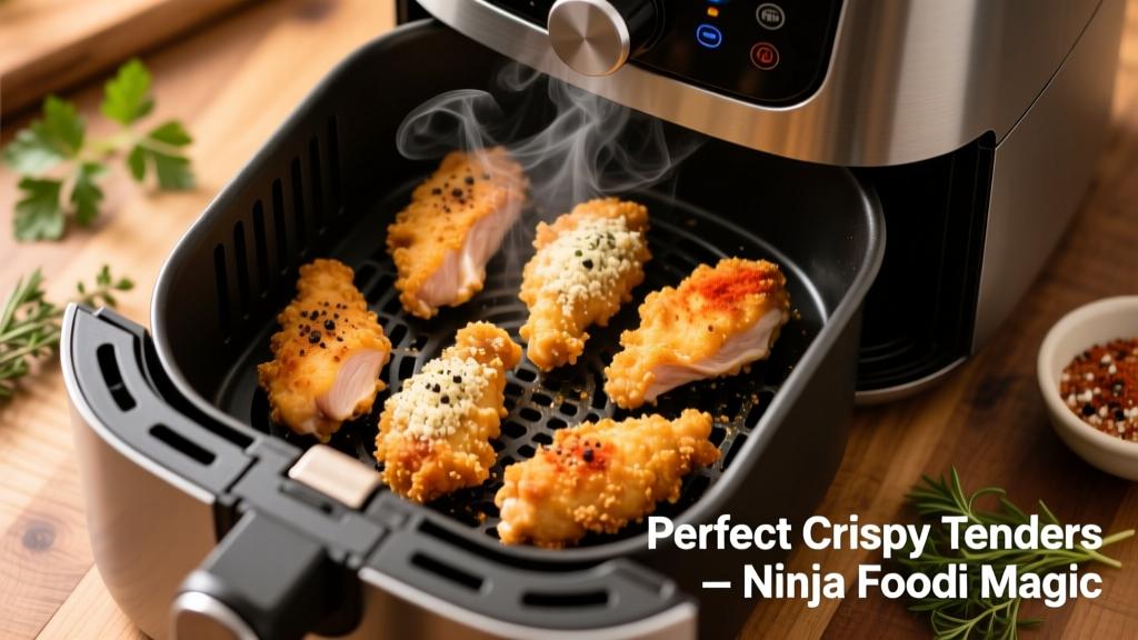 Perfect Chicken Tenders in Ninja Foodi Air Fryer