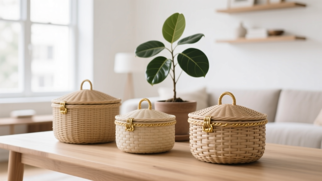 Where to Buy Lidded Wicker Baskets for Safe, Stylish Storage
