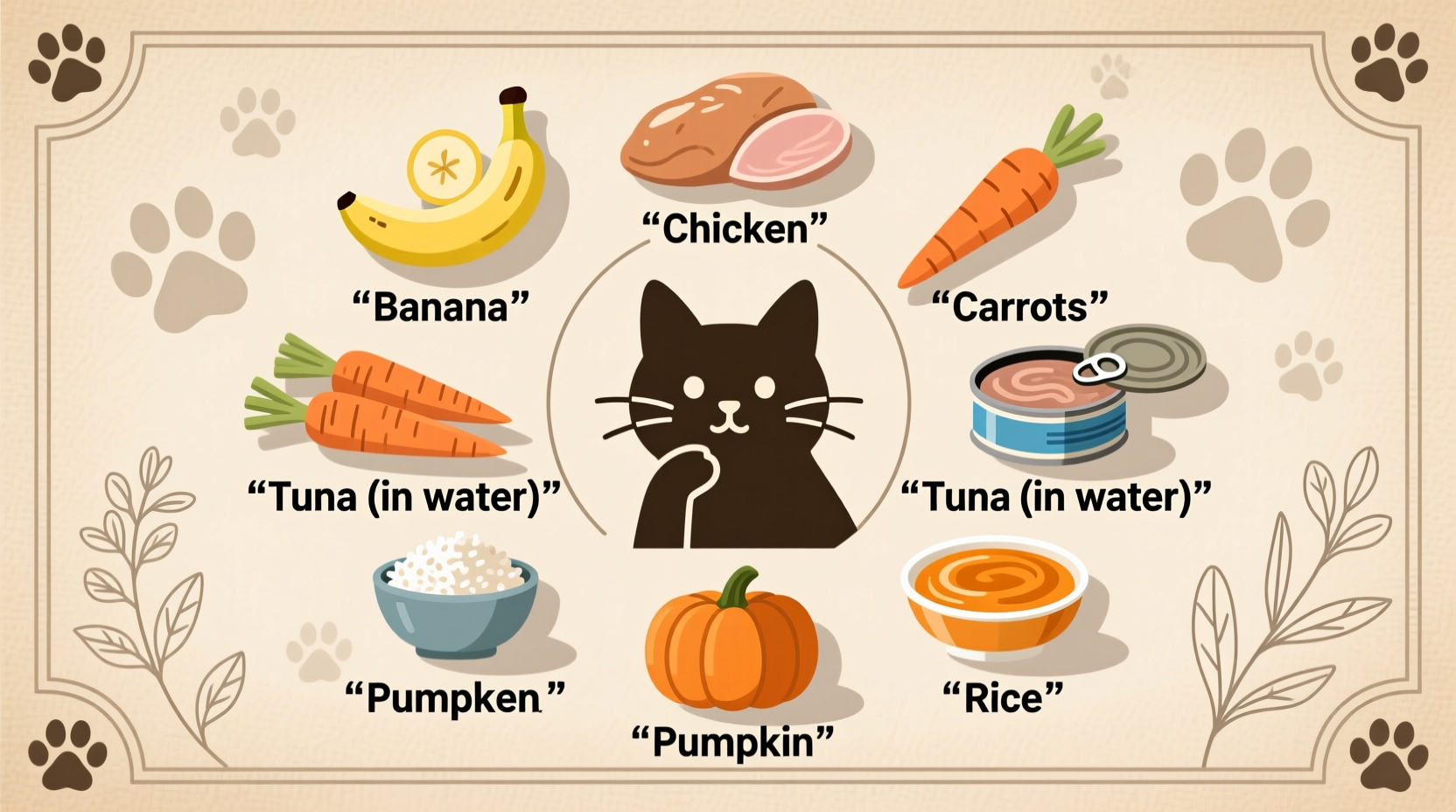 Safe Human Foods for Cats: Vet-Approved Guide