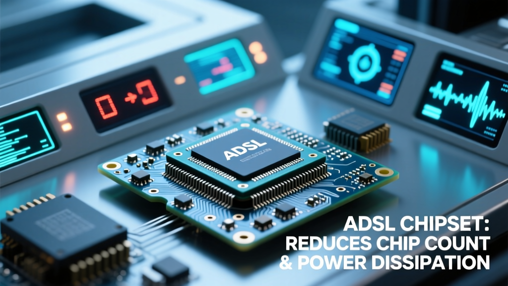 How Modern ADSL Chipsets Slash Chip Count and Power Dissipation—Engineering Breakthroughs in DSL Transceivers
