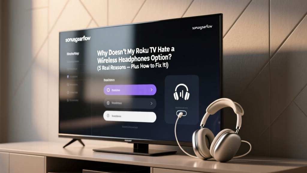 Roku TV Wireless Headphones Not Working? Fixes (2026)