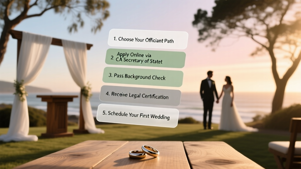 Get Ordained in California: 5-Step Wedding Officiant (2026)