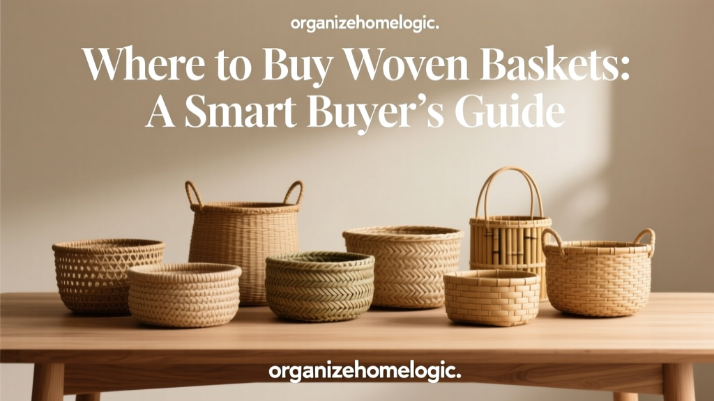 Where to Buy Woven Baskets: A Smart Buyer’s Guide