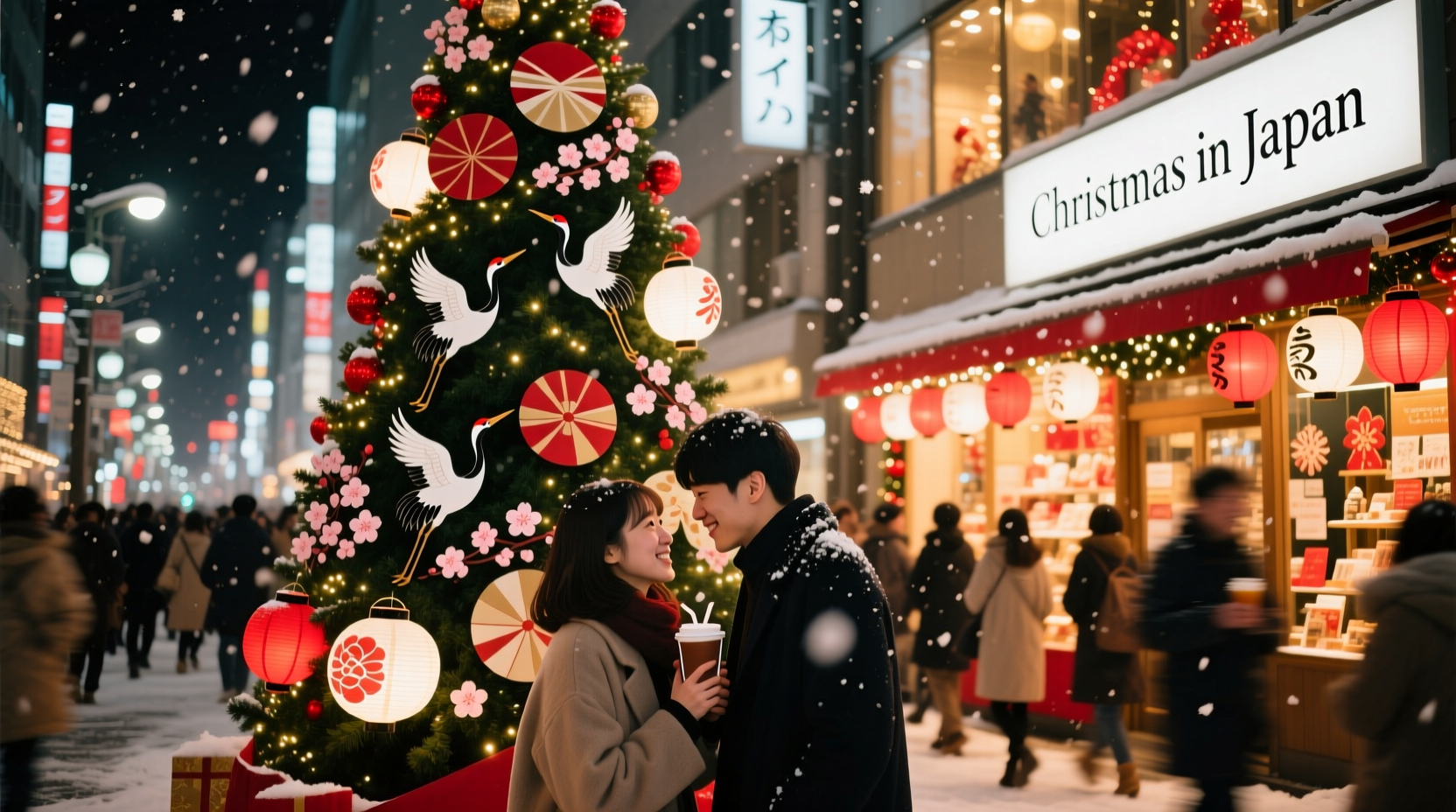 what does japan do for christmas