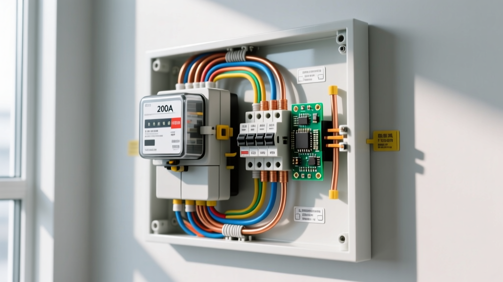 Understanding the 200A Meter Base and Disconnect Wiring Diagram for Residential Panels