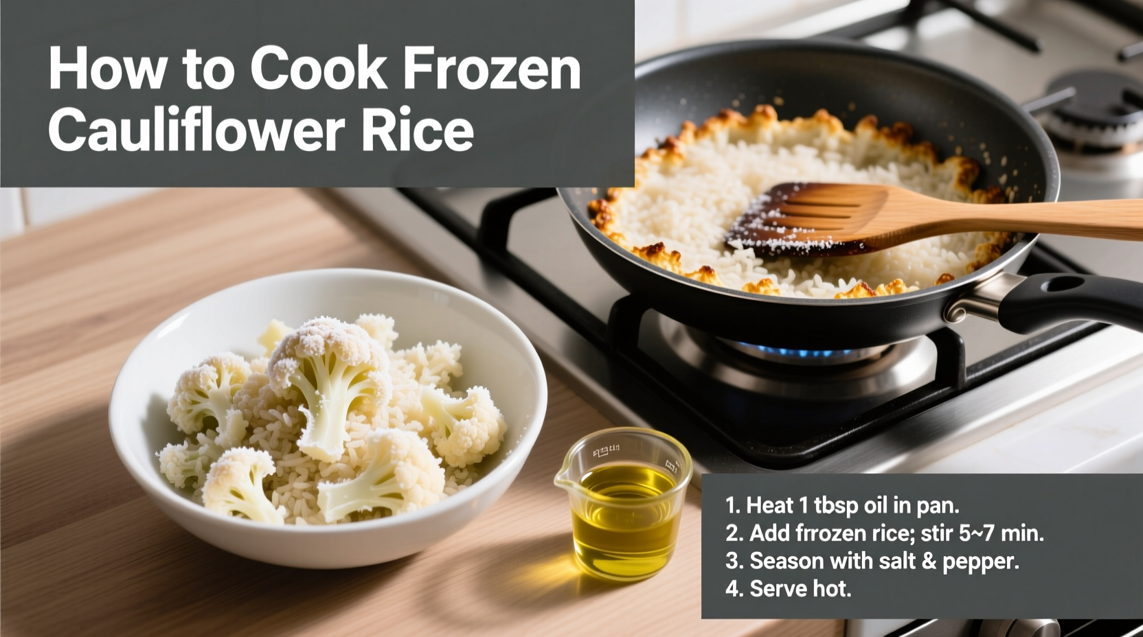 How to Cook Frozen Cauliflower Rice Perfectly Every Time
