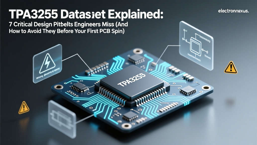 TPA3255 Datasheet Explained: 7 Critical Design Pitfalls Engineers Miss (And How to Avoid Them Before Your First PCB Spin)