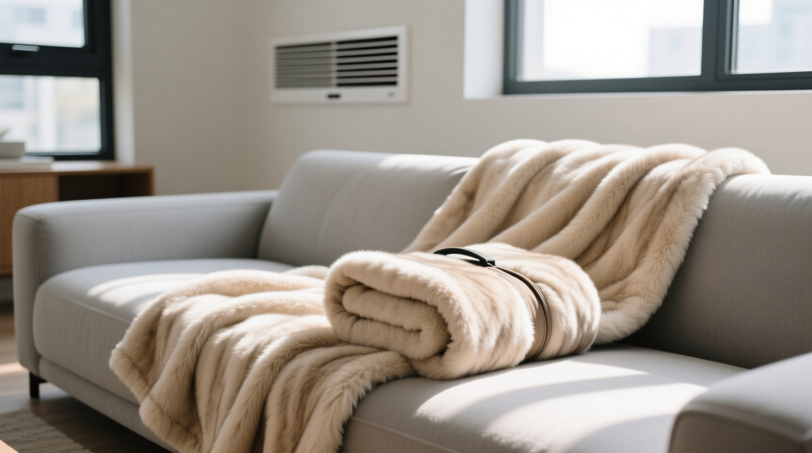 how to clean faux fur throws without shedding