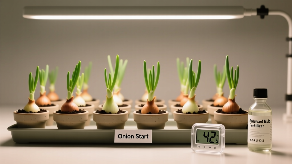 Indoor Onion Planting Window & Fertilizer Schedule (2026)