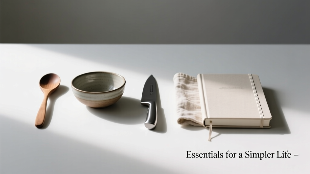 Minimalist Living Tools Checklist: Essential, Purpose-Driven Items for Intentional Daily Life